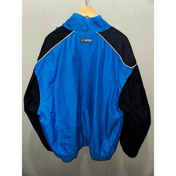 NASCAR Mark Martin #6 Salute To You Full Zip Jacket Blue Black - Picture 6 of 6